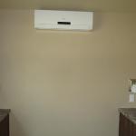 Platinum 535 Ductless AC Head in Bedroom