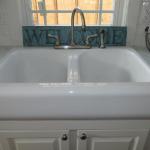 Platinum Country Farm Sink - White