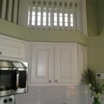 P539 white cabinets with stainless steel